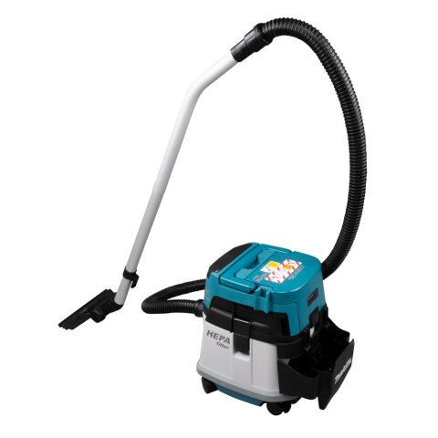 Makita DVC157LZX3 Akku-Staubsauger 15L 2x18V Trocken (ohne Akku, ohne Ladegerät) inkl. AWS Funk-Adapter WUT01