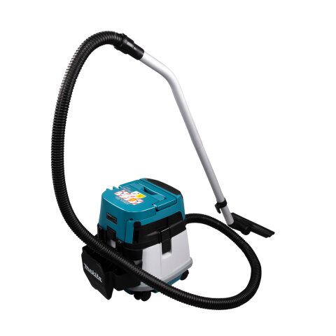 Makita DVC157LZX3 Akku-Staubsauger 15L 2x18V Trocken (ohne Akku, ohne Ladegerät) inkl. AWS Funk-Adapter WUT01
