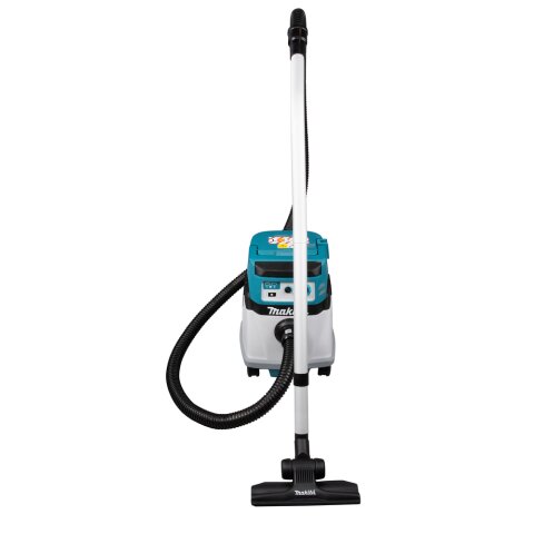 Makita DVC157LZX3 Akku-Staubsauger 15L 2x18V Trocken (ohne Akku, ohne Ladegerät) inkl. AWS Funk-Adapter WUT01