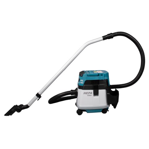 Makita DVC157LZX3 Akku-Staubsauger 15L 2x18V Trocken (ohne Akku, ohne Ladegerät) inkl. AWS Funk-Adapter WUT01