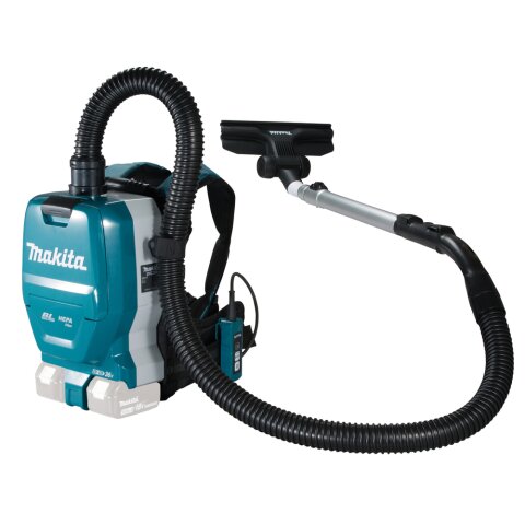 Makita DVC261ZX15 Akku-Rucksack Staubsauger 2x18V (ohne...
