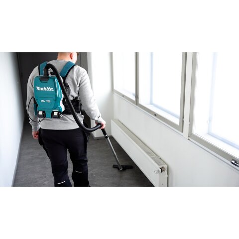 Makita DVC261ZX15 Akku-Rucksack Staubsauger 2x18V (ohne Akku, ohne Ladegerät)