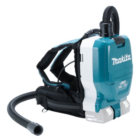 Makita DVC265ZXU Akku-Rucksack Staubsauger 2x18V mit Bluetooth (ohne Akku, ohne Ladegerät) EN