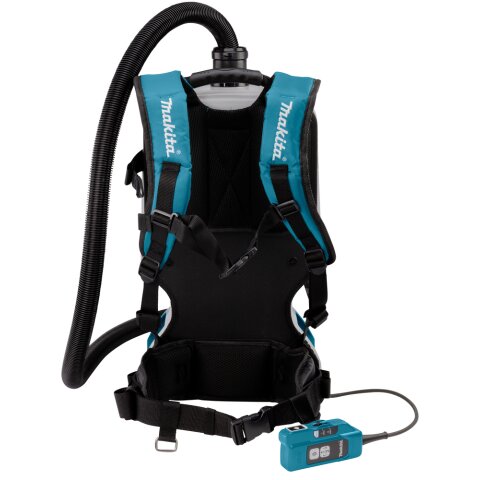 Makita DVC665ZU Akku-Rucksackstaubsauger 2x18V mit Bluetooth (ohne Akku, ohne Ladegerät)