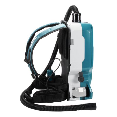 Makita DVC665ZU Akku-Rucksackstaubsauger 2x18V mit Bluetooth (ohne Akku, ohne Ladegerät)