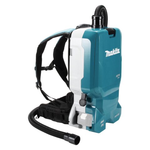 Makita DVC665ZU Akku-Rucksackstaubsauger 2x18V mit Bluetooth (ohne Akku, ohne Ladegerät)