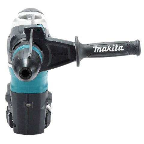 Makita DHR400G2UN Akku-Kombihammer für SDS-MAX 2x18V mit Bluetooth / 6,0 Ah, 2 Akkus + Ladegerät im Transportkoffer