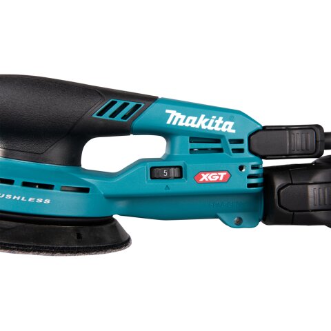 Makita BO001CGZ Akku-Exzenterschleifer 40V max. / 125 mm ø (ohne Akku, ohne Ladegerät) EN
