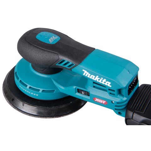 Makita BO004CGZ Akku-Exzenterschleifer 40V max. / 150 mm ø (ohne Akku, ohne Ladegerät) EN