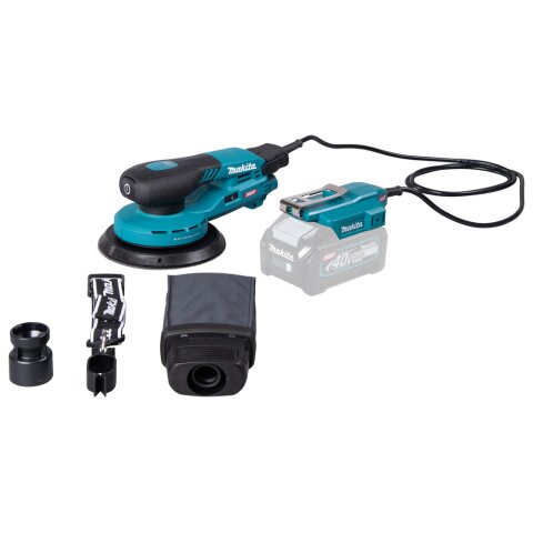 Makita BO004CGZ Akku-Exzenterschleifer 40V max. / 150 mm ø (ohne Akku, ohne Ladegerät) EN