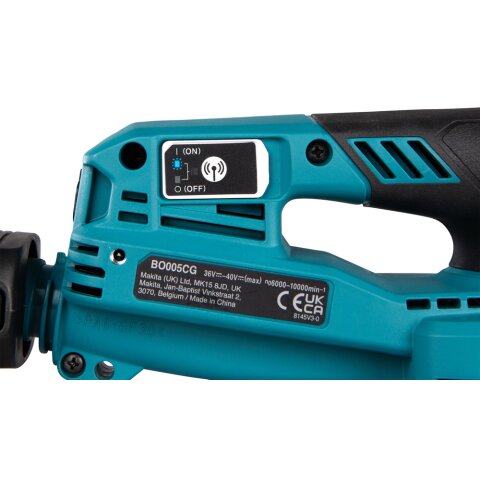 Makita BO005CGZ Akku-Schwingschleifer 40V max. / 80 mm x 130 mm (ohne Akku, ohne Ladegerät) EN