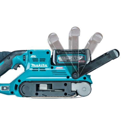 Makita BS001GZ Akku-Bandschleifer 40V max. / 76 mm (ohne Akku, ohne Ladegerät) EN