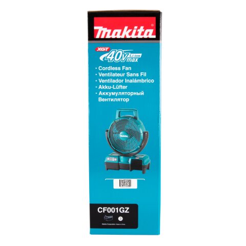 Makita CF001GZ Akku-Lüfter 40V max. / 230V (ohne Akku, ohne Ladegerät, inkl. Netzteil)