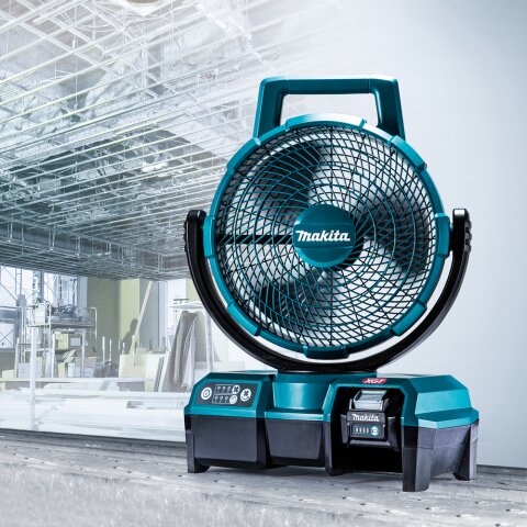 Makita CF001GZ Akku-Lüfter 40V max. / 230V (ohne Akku, ohne Ladegerät, inkl. Netzteil)