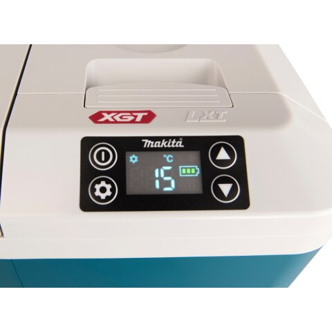 Makita CW001GZ01 Akku-Kompressor-Kühl- und Wärmebox 18V - 40V max. / 230V 20 Liter (ohne Akku, ohne Ladegerät) EN