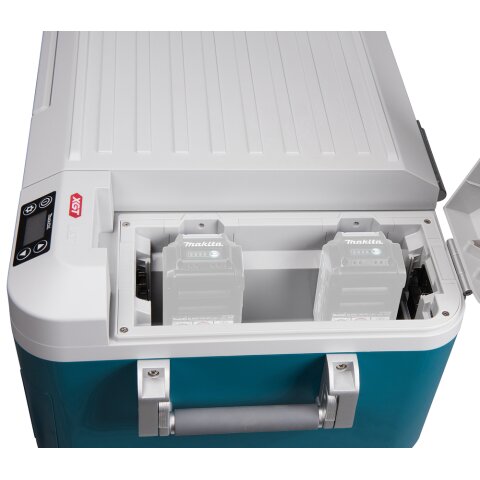 Makita CW002GZ01 Akku-Kompressor-Kühl- und Wärmebox 18V - 40V max. / 230V 50 Liter (ohne Akku, ohne Ladegerät) EN