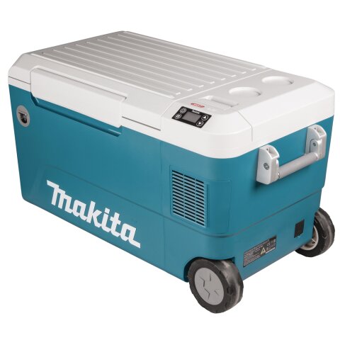 Makita CW002GZ01 Akku-Kompressor-Kühl- und Wärmebox 18V - 40V max. / 230V 50 Liter (ohne Akku, ohne Ladegerät) EN