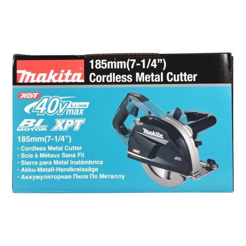 Makita CS002GZ Akku-Metallhandkreissäge 40V (ohne Akku, ohne Ladegerät) EN