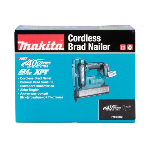 Makita FN001GZ Akku-Stauchkopfnagler 40V max. (ohne Akku, ohne Ladegerät)