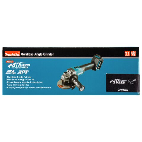 Makita GA008GZ Akku-Winkelschleifer 40V max. (ohne Akku, ohne Ladegerät)