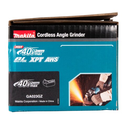Makita GA023GZ Akku-Winkelschleifer 40V max. (ohne Akku, ohne Ladegerät)