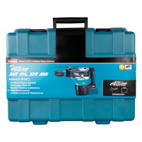 Makita HR005GZ01 Akku-Kombihammer SDS-MAX 40V max. (ohne Akku, ohne Ladegerät) im Transportkoffer