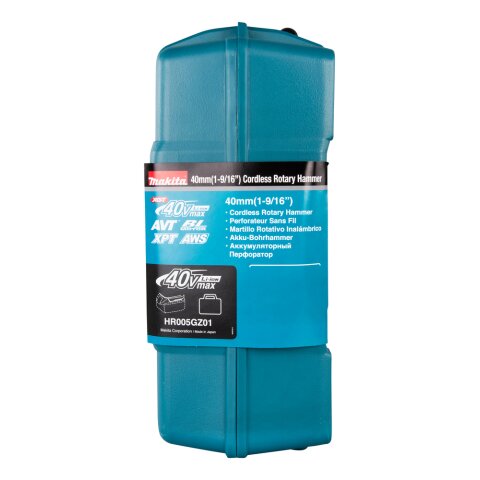 Makita HR005GZ01 Akku-Kombihammer SDS-MAX 40V max. (ohne Akku, ohne Ladegerät) im Transportkoffer