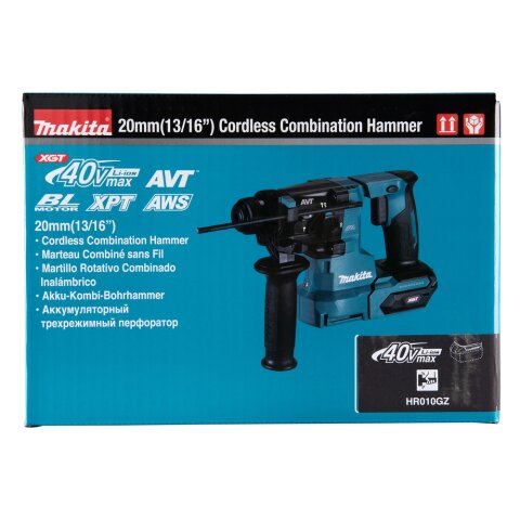 Makita HR010GZ Akku-Kombihammer SDS-PLUS 40V max. (ohne Akku, ohne Ladegerät)