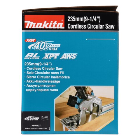 Makita HS009GZ Akku-Handkreissäge 40V max. (ohne Akkus, ohne Ladegerät)