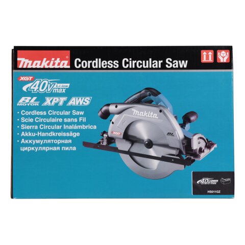 Makita HS011GZ Akku-Handkreissäge 101mm 40V max. (ohne Akku, ohne Ladegerät) EN