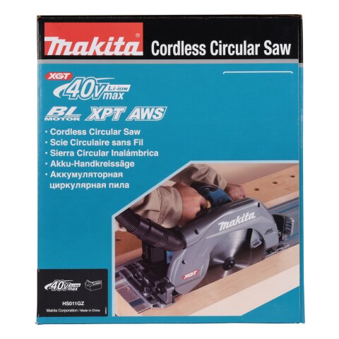 Makita HS011GZ Akku-Handkreissäge 101mm 40V max. (ohne Akku, ohne Ladegerät) EN