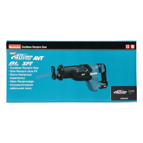 Makita JR002GZ Akku-Reciprosäge 40V max. (ohne Akku, ohne Ladegerät) EN