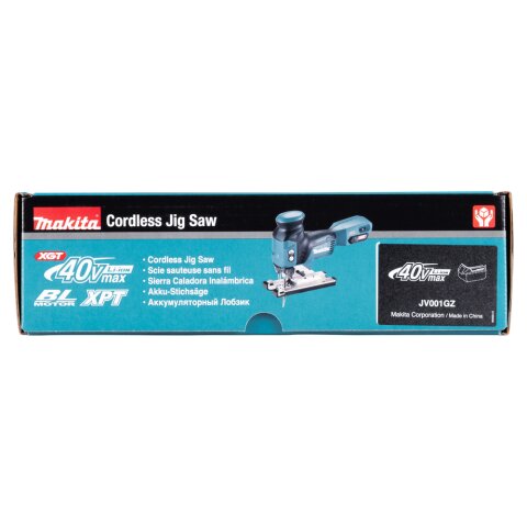 Makita JV001GZ Akku-Pendelhubstichsäge 40V max. (ohne Akku, ohne Ladegerät)
