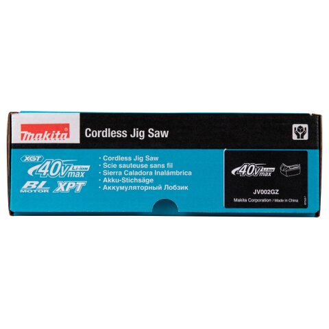 Makita JV002GZ Akku-Pendelhubstichsäge 40V max. (ohne Akku, ohne Ladegerät)