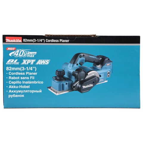 Makita KP001GZ Akku-Hobel 40V max. (ohne Akku, ohne Ladegerät)