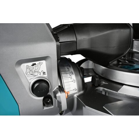 Makita LS004GZ01 Akku-Kapp-Gehrungssäge 40V max. (ohne Akku, ohne Ladegerät) inkl. AWS Funk-Adpater WUT01