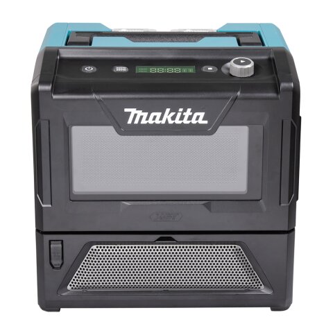 Makita MW001GZ Akku-Mikrowelle 40V max. 350/500 W, 8 l (ohne Akku, ohne Ladegerät) EN