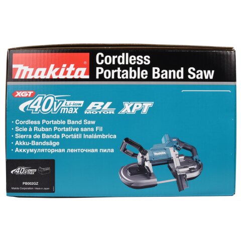 Makita PB002GZ Akku-Bandsäge 40V max. (ohne Akku, ohne Ladegerät)