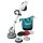 Makita PS001GZ Akku-Scheuermaschine 40V max. (ohne Akku, ohne Ladegerät) EN