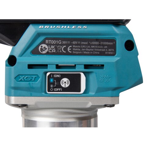 Makita RT001GZ10 Akku-Multifunktionsfräse 40V max. (ohne Akku, ohne Ladegerät)