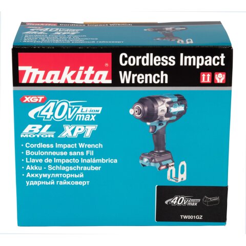Makita TW001GZ Akku-Schlagschrauber 40V max. (ohne Akku, ohne Ladegerät)