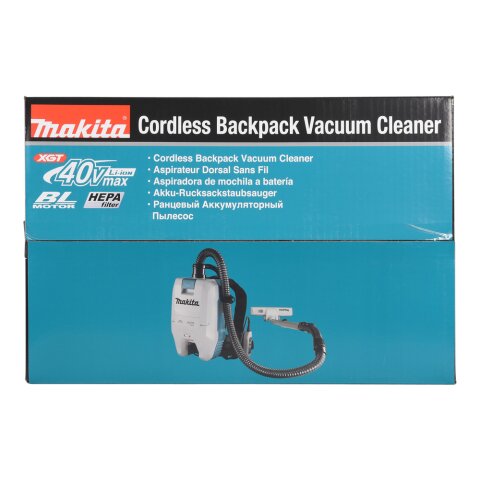 Makita VC008GZ Akku-Rucksackstaubsauger 40V max. (ohne Akku, ohne Ladegerät)