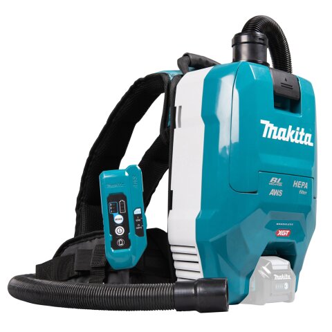 Makita VC009GZ01 Akku-Rucksackstaubsauger 40V max. mit AWS (ohne Akku, ohne Ladegerät) EN