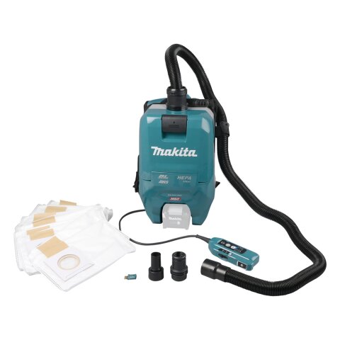 Makita VC009GZ01 Akku-Rucksackstaubsauger 40V max. mit AWS (ohne Akku, ohne Ladegerät) EN