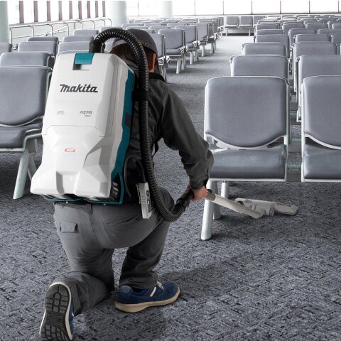 Makita VC011GZ Akku-Rucksackstaubsauger 40V max. (ohne Akku, ohne Ladegerät) EN