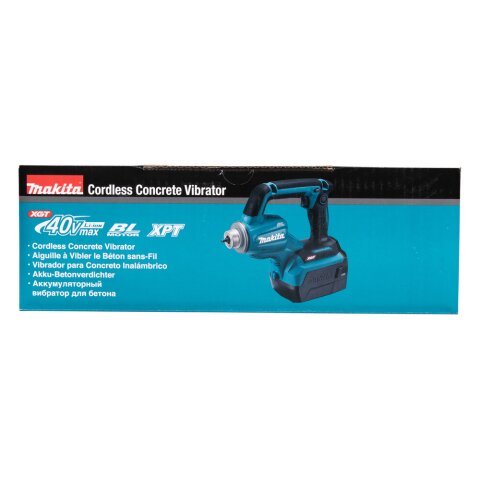 Makita VR001GZ Akku-Betonverdichter 40V max. (ohne Akku, ohne Ladegerät) ohne Verdichtervorsatz (nur in Verbindung mit Zubehör nutzbar) EN