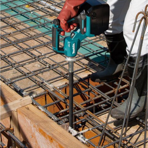Makita VR001GZ Akku-Betonverdichter 40V max. (ohne Akku, ohne Ladegerät) ohne Verdichtervorsatz (nur in Verbindung mit Zubehör nutzbar) EN