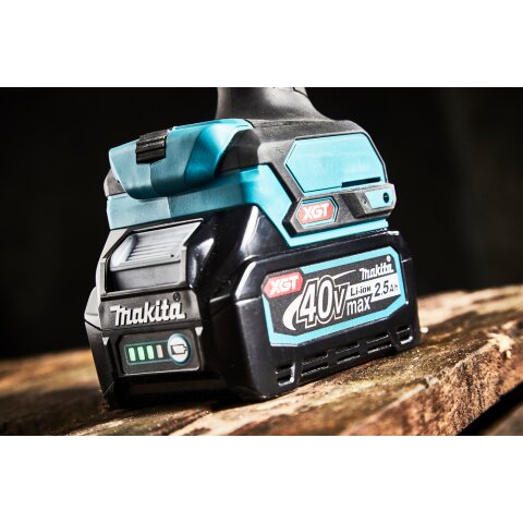 Makita DF001GD201 Akku-Bohrschrauber 40V max. / 2,5 Ah, 2 Akkus + Ladegerät im MAKPAC EN
