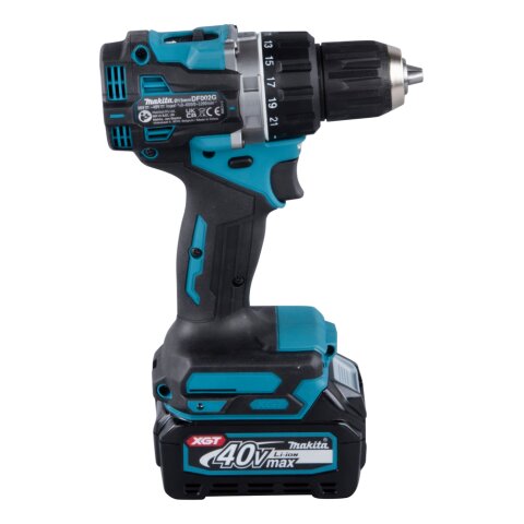Makita DF002GA202 Akku-Bohrschrauber 40V max. / 2,0 Ah, 2 Akkus + Ladegerät im MAKPAC EN