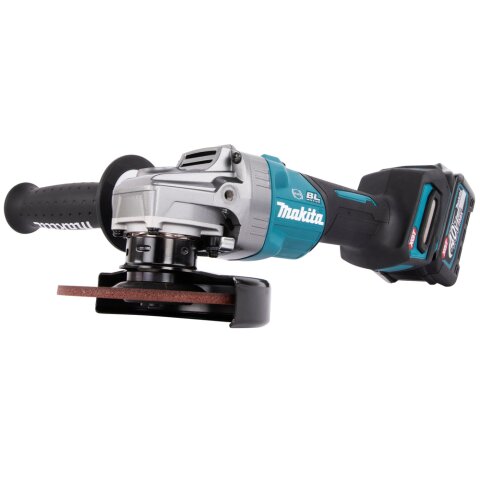 Makita GA005GM201 Akku-Winkelschleifer 40V max. / 4,0 Ah, 2 Akkus + Ladegerät im MAKPAC EN